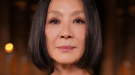Michelle Yeoh’s Bleached Brows Stole the Show at Paris Fashion Week