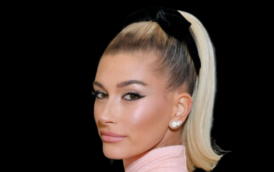 Hailey Bieber's Saint Laurent Fall Look