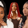 Women flaunting long, healthy braids made from non-toxic, eco-friendly braiding hair brands, showcasing shine, volume, and scalp comfort.
