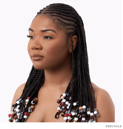 7 Healthier Braiding Hair Brands to Try Before Your Next Protective Style 1 A woman flaunting long, healthy braids made from non-toxic, eco-friendly braiding hair brands, showcasing shine, volume, and scalp comfort.