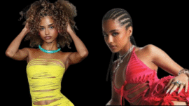 Tyla stuns at Coachella with neon rose nails, leaving fans speechless and making neutral nail trends look totally outdated.