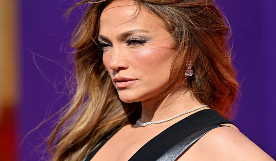 Jennifer Lopez shows off toned abs in white crop top and black trousers on Beverly Hills shopping trip with Ben Affleck’s son.
