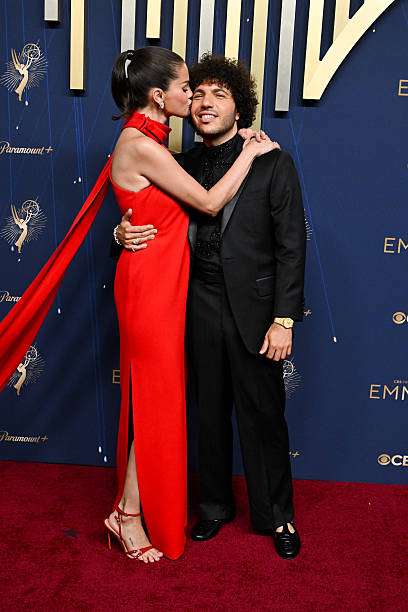 Emmy Awards 2025: Fashion Hits, Misses, and the Red Carpet Royalty 9 Selena Gomez and Benny Blanco