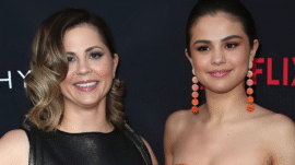 Selena Gomez's mother Mandy Teefey shares heartfelt Instagram tribute after being left out of wedding aisle moment with granddad walking Selena down the aisle.