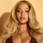 Step-by-step French manicure tutorial inspired by Beyoncé’s F1 Grand Prix nails.