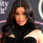 Cardi B's Blue Bob Is This Winter's Boldest Hair Inspiration 5 Cardi B debuting a bright blue bob hairstyle trending this winter