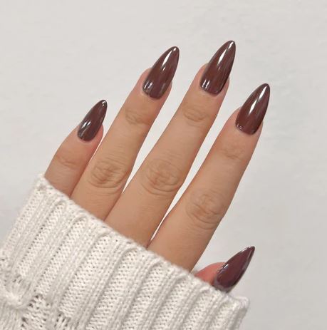 Close up of deliciously warm Chocolate Glaze 