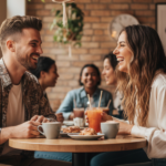 Young adults discussing ethical non-monogamy and ENM dating practices