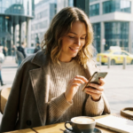 Young adults texting on smartphones illustrating ghosting and anti-ghosting in modern dating