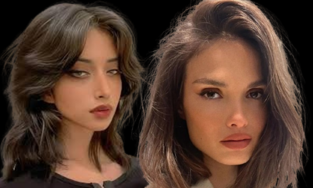 A Side by Side Photos of Wolf Cut and Kitty Cut