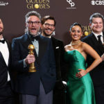 Golden Globes 2026 award winners group photo
