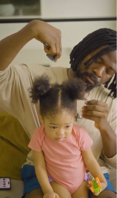 Johnny Drille enjoying cozy Father’s Day with daughter Amaris