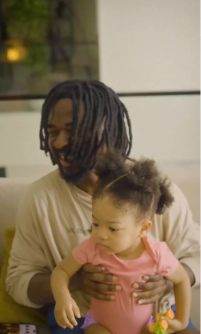 Johnny Drille enjoying cozy Father’s Day with daughter Amaris